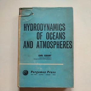 Hydrodynamik der Ozeane und Atmosphären von C. Eckart (1960, Hardcover) - Bild 1 von 12