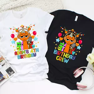 Custom Sprunki Birthday Shirt - Kids & Toddler Crew, Personalized - Picture 1 of 24