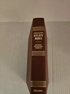 Holman Study Bible Revised Standard Version W/ Tabs 1971 - Picture 1 of 7