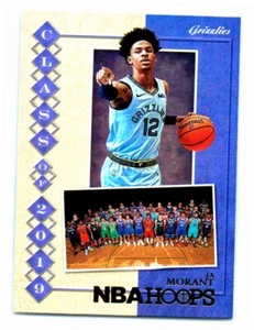 2019-20 Hoops Class of 2019 Ja Morant Rookie Memphis Grizzlies #9 - Bild 1 von 2