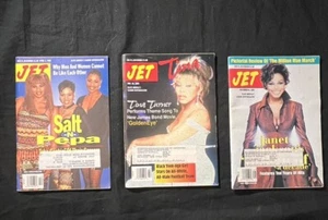 1995 JET Magazine Lot of 3 Janet Jackson, Tina Turner, Salt-N-Pepa - Picture 1 of 4