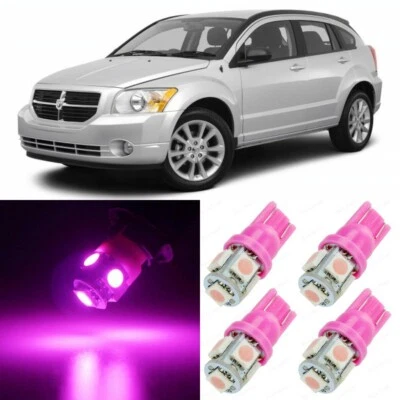Paquete de 10 luces LED interiores ultra rosas para Dodge Caliber 2007-2012 + HERRAMIENTA Foto 1 de 4
