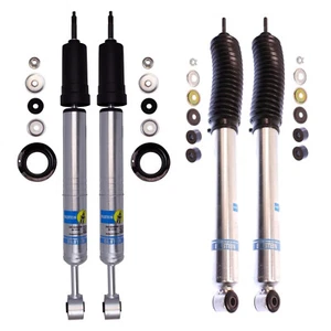 Bilstein 5100 Front & Rear Gas Shocks for Toyota Tacoma with 0-1" Lift Set of 4 - Picture 1 of 7