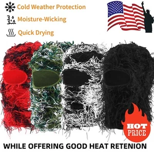 Winter Warm Head Cover Beanie Cashmere Lining Single Hole Head Cover Hat Multifu - Picture 1 of 18