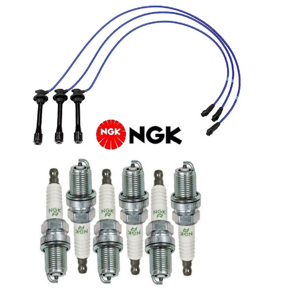 Tune Up Kit Spark Plug Wire Set & Plugs for Toyota Sienna 1998-2000 - Image 1 of 1
