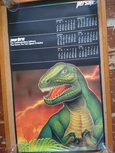 ITHistory (1986) POSTER PERSOFT (2) SMARTERM "Can't Ignore Evolution" - Bild 1 von 2