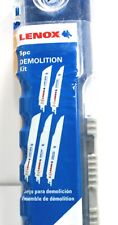 LENOX Reciprocating Saw Blade Kit Demolition 5-Pc. -1839465 9" 3 pc 6" 2pc