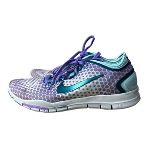 Nike Free TR Connect 2 scarpe donna taglia 6,5 viola blu sneakers 638680-501 - Foto 1 di 8