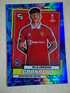 ALEJANDRO GARNACHO RARE ROOKIE 172 MANCHESTER UNITED TOPPS SUPERSTARS 2022/23 - Imagen 1 de 2