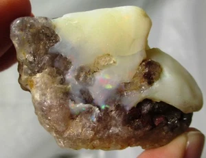 148 ct Brazilian opal rough - Boi Morto Mine - Brazil opal natural specimen - Picture 1 of 10