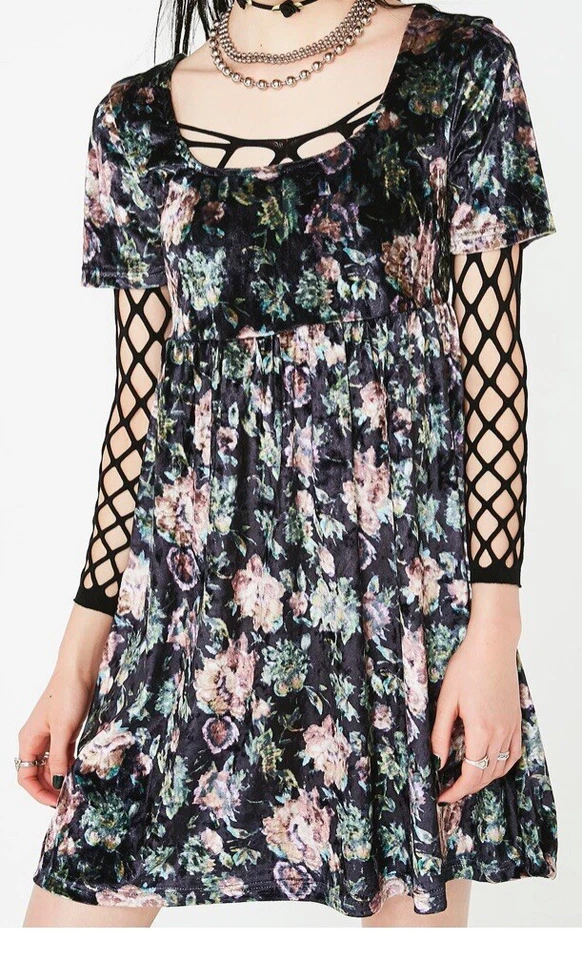 CURRENT MOOD  MAD PRINCESS BABYDOLL DRESS Size S - Image 1 of 1