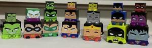 Kawaii Cubes Nesters DC Series 1 9-Pack Superman Batman Joker Bizarro Robin - Bild 1 von 4