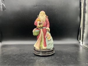 Santa Claus Music Box “Have Yourself A Merry Little Christmas “ 11 3/4” T - Picture 1 of 8
