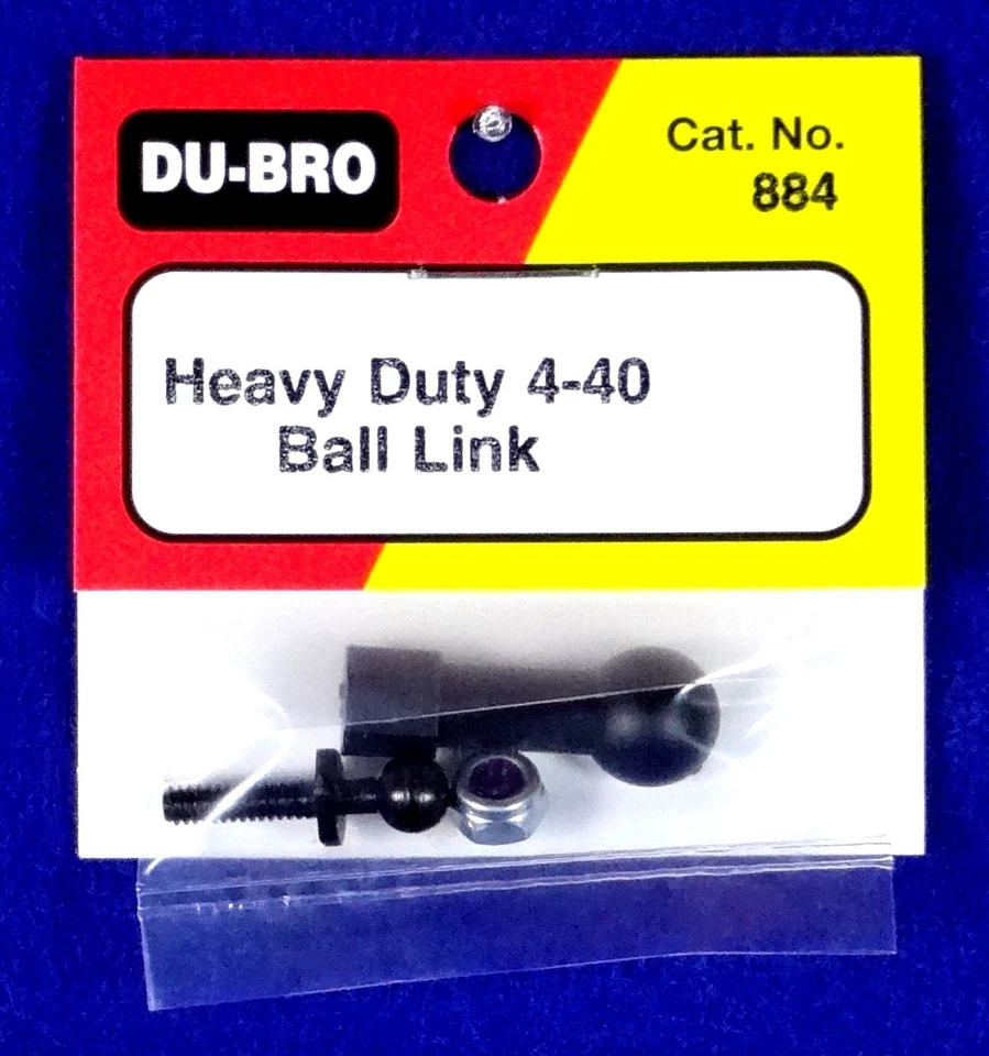 DU-BRO 4-40 ТЯЖЕЛАЯ ОБЯЗАННОСТЬ МЯЧ ССЫЛКА (CAT. # 884 ) - Изображение 1 из 1