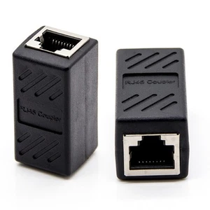 2 Pcs Cable Connector Network Coupler Kupplungskabel Von Buchse Zu - Photo 1/11