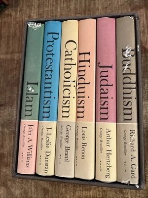 Great Religions of Modern Man 6 Volume Boxed Book Set 1962 George Braziller - Image 1 of 4