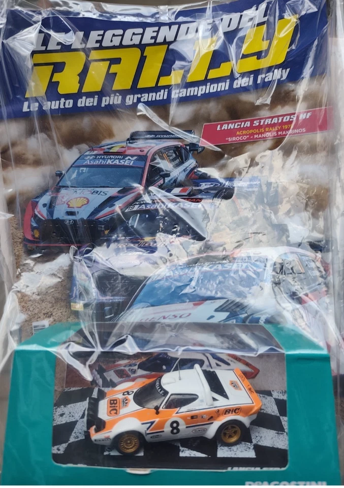 LANCIA STRATOS HF ACROPOLIS RALLY 1978 LE LEGGENDE DEI RALLY N.#23 1:43 - Immagine 1 di 4