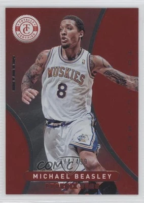 2012-13 Totally Certified Totally Red /499 Michael Beasley #218 - Image 1 of 2