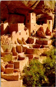 Cliff Place, Parco Nazionale di Mesa Verde, Colorado - Cartolina non spedita - Foto 1 di 2