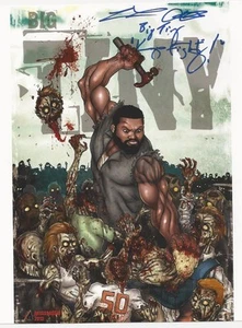 Theodus Crane - The Walking Dead signed print - Picture 1 of 1