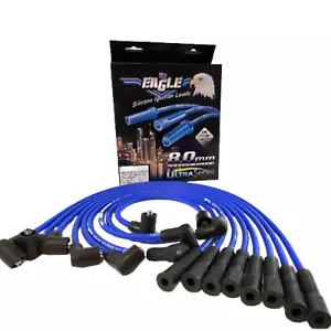 EAGLE 8mm 8cyl Ignition Lead Kit Fits Chevrolet Over Rocker - Picture 1 of 1