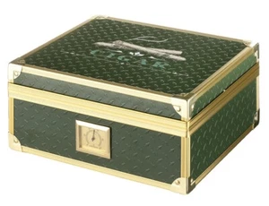 Angelo Humidor grün mit Metallrahmen - Bild 1 von 2