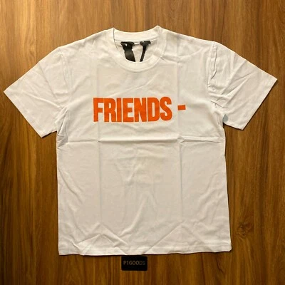Camiseta Vlone Friends Naranja y Blanco (Mediana) Foto 1 de 2