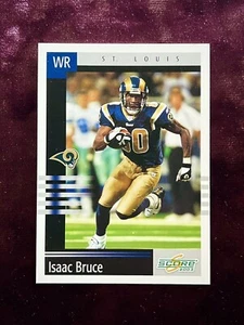 Isaac Bruce 2002 Score #249 MINT Rams NFL HOF All-Pro Jersey Memphis Legends SP - Picture 1 of 2