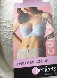 Ladies Prefect Australian Curves Bra - Snow - Size 40 DD - Picture 1 of 8