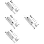 4 Pack Trailer Spring For Gate Door Latch Lock Chain Zinc Alloy