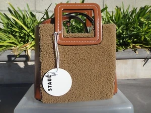 Staud SHIRLEY Mini Sherpa & Ledertasche inkl. Abnehmbarer Beutel Schultergurt - Bild 1 von 17