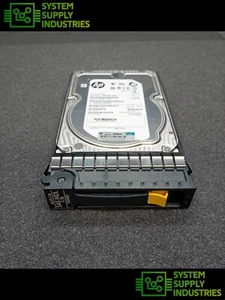 HP 4TB 7.2K 6G DP MDL 3.5INCH SAS HDD P/N 743405-001 - Picture 1 of 4