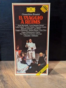 1985 Gioacchino Rossini Il Viaggio A Reims 2 Cassette Tapes Box Set 415498-4 - Picture 1 of 5