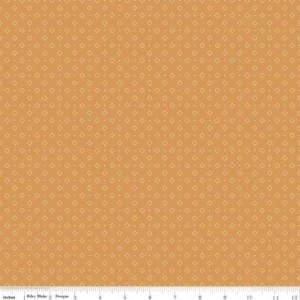 RBD ~ C12856 Calico Diamonds Cider ~ 100% Cotton ~ Per Half Yard - Picture 1 of 2