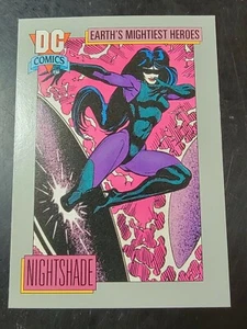 1991 Impel DC Comics #64 NightShade - Picture 1 of 2