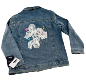 My Little Pony Jean Denim Jacket Size XL(14) NEW Prabal Gurung Youth Girls - Picture 1 of 21