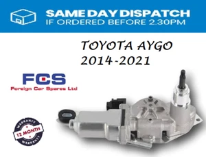 *NEW* REAR WIPER MOTOR 85130-0H051 FITs 14-21 TOYOTA AYGO PEUGEOT 108 CITROEN C1 - Picture 1 of 2
