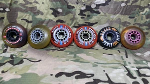 Hyper Power Edge Competitive Hockey Rollen SET MISC Rollen 76mm 72mm - Bild 1 von 2