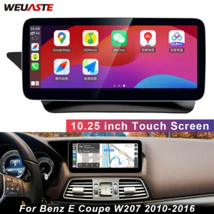 Carplay 10.25'' Car Multimedia Screen Wifi Linux For Benz E Coupe W207 2010-2016 - Picture 1 of 12