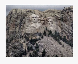 Mount Rushmore 11x14 Jigsaw 252 Piece Picture Puzzle-Keystone, SD-New In The Box - Picture 1 of 3