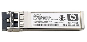 LOTTO x 25 ricetrasmettitore SFP onda corta canale fibra HPE HP AJ718A 8GB - Foto 1 di 2