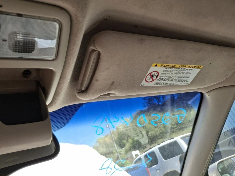 Toyota Avalon 2002 parasol de pasajeros bronceado iluminado usado OEM 268-10743R Foto 1 de 1