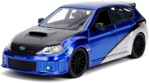 Jada Toys 1:24 Fast & Furious - Subaru Impreza WRX STI Di Brian, Blu (99514) - Foto 1 di 15