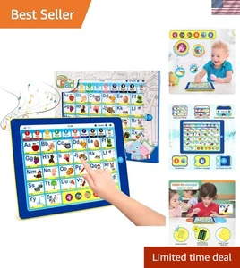 Interactive 6-in-1 Toddler Learning Tablet: Fun ABCs, Colors & More! - Picture 1 of 9