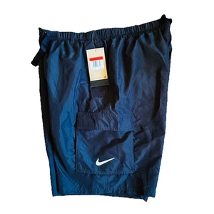 NWT Men's Nike Belted Packable 9" Volley Shorts Swim Mens sz L - Picture 1 of 7