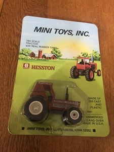 NEW HESSTON 100-90 TRACTOR MINI TOYS 1/64 DIECAST NIP USA MADE TOY - Picture 1 of 9