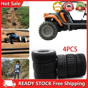 4Pcs RC Car Rubber Tires Wheel 110x44mm RC Truck Tires for Slash Arrma RC Cars D - Bild 1 von 15