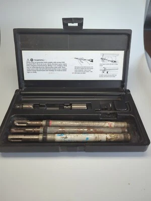 Lote de 3 SDS ITW Condrive 1000 sistema de ancoragem de concreto ferramenta ferramenta com bocados de estojo - Imagem 1 de 4