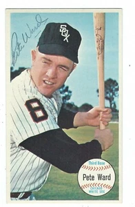 Autographed 1964 TOPPS Giant #33 Pete Ward Chicago White Sox card w/ COA - Picture 1 of 1