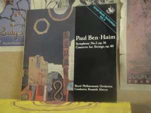 PAUL BEN-HAIM SYMPHONY NO. 2, KENNETH ALWYN - ISRAEL LP ATD 8305 - Picture 1 of 1